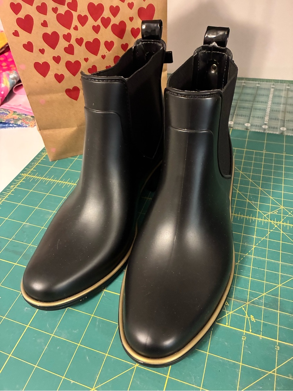 kate spade Black Chelsea-Style Ankle Boots